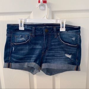 Aeropostale Blue Jean Shorts